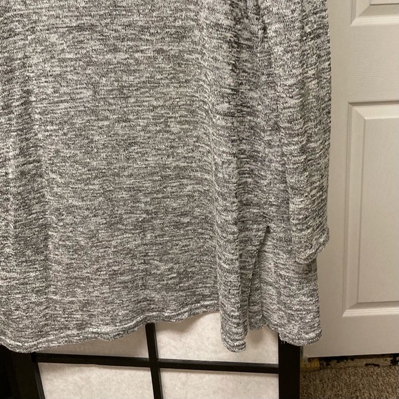 EUC “Divided” by H&M lightweight open cardi grey heather size Small - Picture 3 of 5